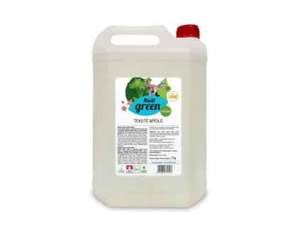 REAL Green tekuté mýdlo 5 kg