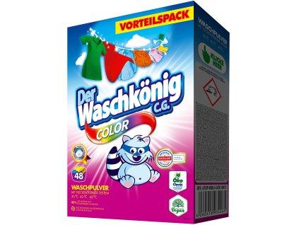 WASCHKÖNIG Color prací prášek 2,88 kg (48 pracích dávek)