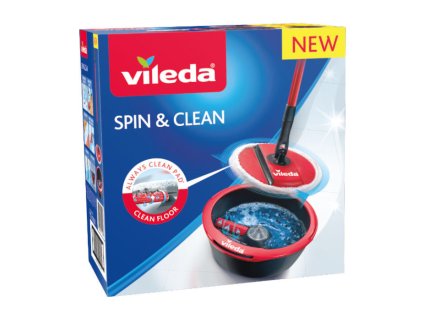 VILEDA Spin & Clean set mop + kyblík