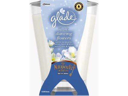 GLADE MAXI svíčka Dancing Flowers 224 g