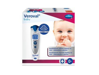 HARTMANN Veroval baby bezdotykový teploměr stříbrný