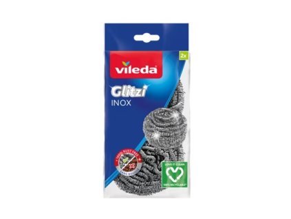VILEDA Glitzi Inox drátěnka 2 ks