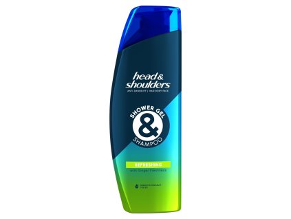 HEAD & SHOULDERS Sprchový gel a šampon Refreshing 270 ml