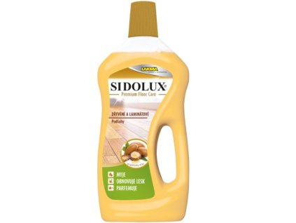SIDOLUX Premium Floor Care čistič na dřevěné a laminátové podlahy arganový olej 750 ml