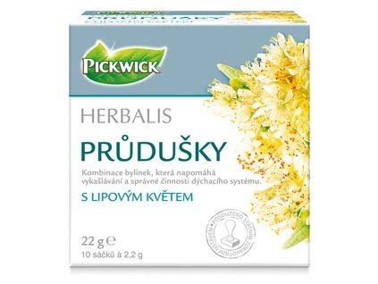 PICKWICK Bylinný čaj průdušky 10x 2,2 g