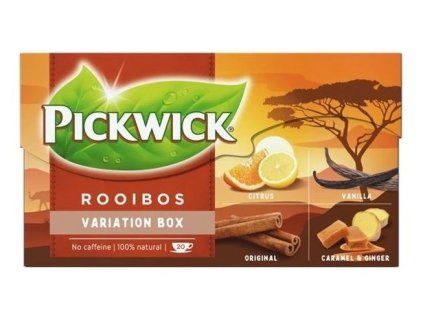 PICKWICK Rooibos variace 4 druhů 20x 1,5 g