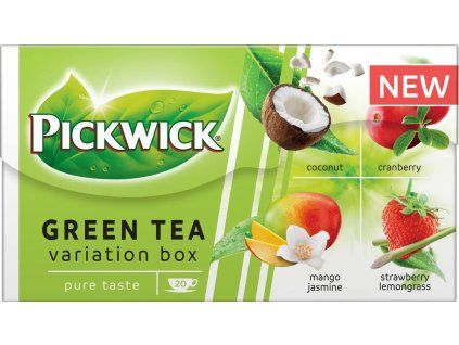 PICKWICK Zelený čaj zelené variace s ovocem 20x 1,5 g