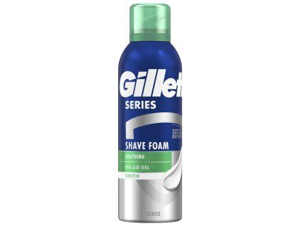 GILLETTE Series pěna na holení Sensitive 200 ml