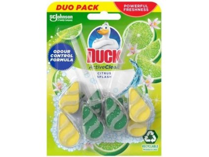 DUCK Active Clean Citrus Splash Duopack 2x38,6 g