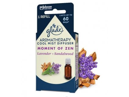 GLADE Aromatherapy Cool Mist Diffuser Moment of Zen náplň 17,4 ml