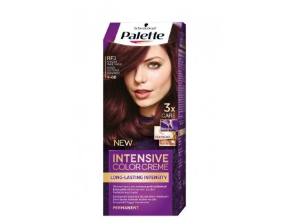 Schwarzkopf - Palette Intensive Color Creme barva na vlasy - Intenzivní Tmavě Červený 4-88 (RF3)