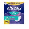Always Intimky Daily Fresh Normal Fresh Scent 76ks