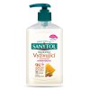 SANYTOL Antibakteriální vyživující mýdlo mandlové mléko a mateří kašička 250 ml