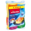 VILEDA PUR Active Colors houbička 3+1 ks