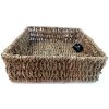 BODY BASICS Dekorativní košík 22 x 22 x 7 cm