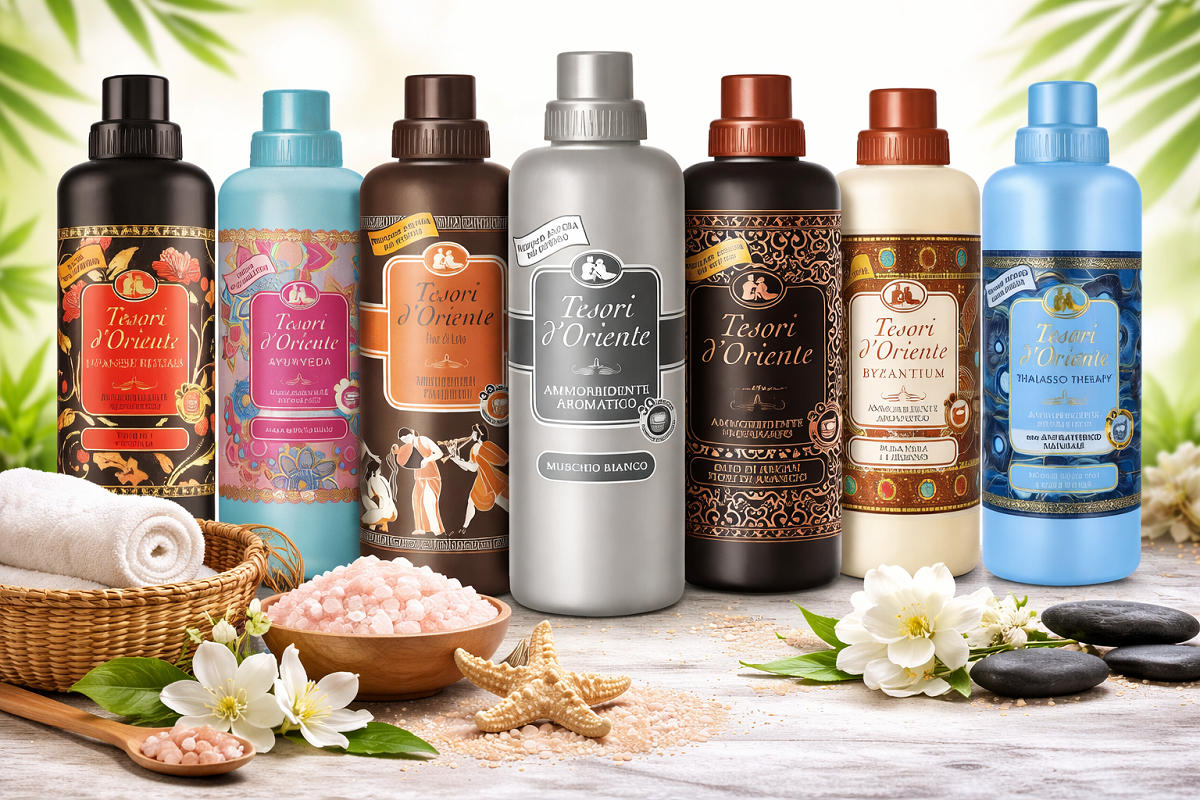 Luxusní vůně prádla, které si zamilujete Tesori d´Oriente