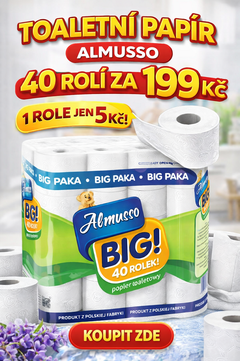 Toaletní papír Almusso