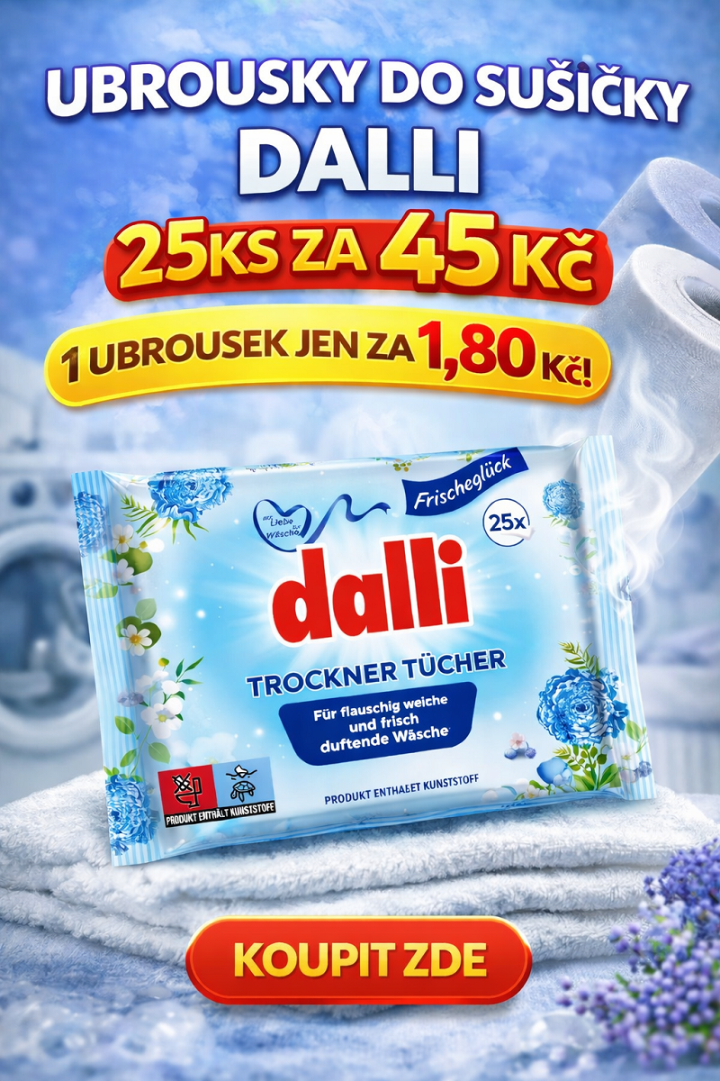 Ubrousky do sušičky Dalli