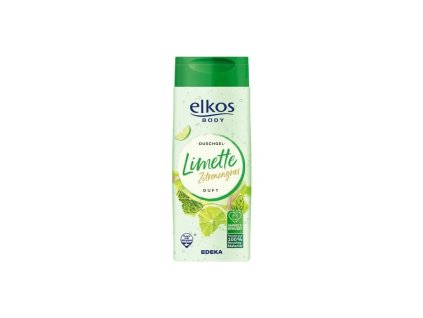 Sprchový gel ELKOS s citrónovou trávou & limetkou 400 ml | Osvěžující citrusová péče