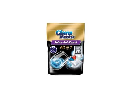 Glanz Meister Pulver-Gel-Kapsel Ultimate All in 1 - 35ks tablety do myčky