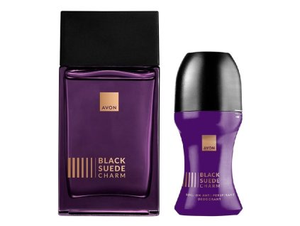 Sada Black Suede Charm