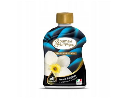 Spuma di Sciampagna Profuma Bucato 230 ml Fresca Rugiada Parfém na Praní – Modrý