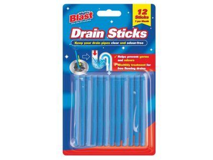 čistící tyčinky do odpadu