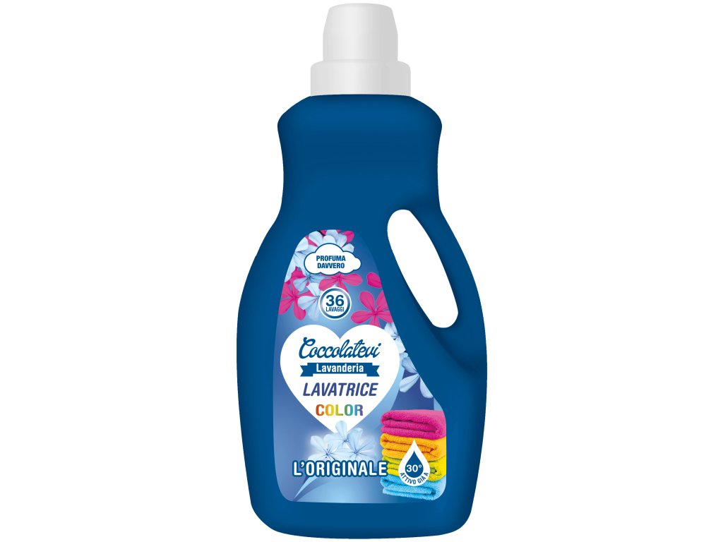 MOCKUP LAVATRICE FLACONE BLU ORIGINALE COLOR 1