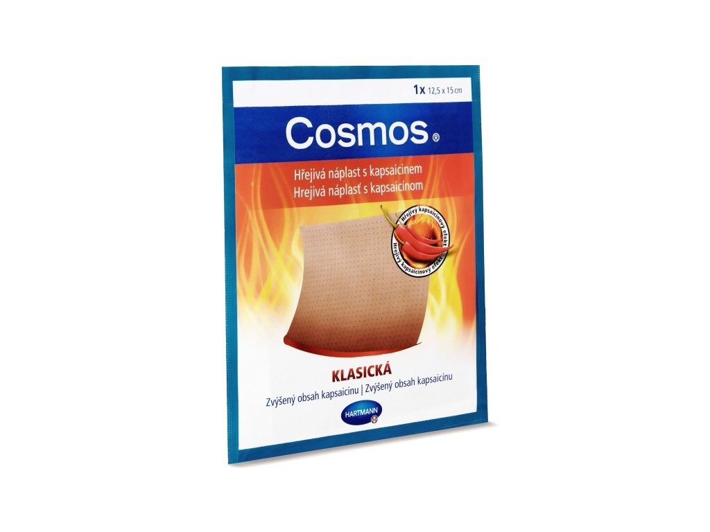 COSMOS Hrejivá náplasť s kapsaicínom Klasická 1 ks - Drogerkovo