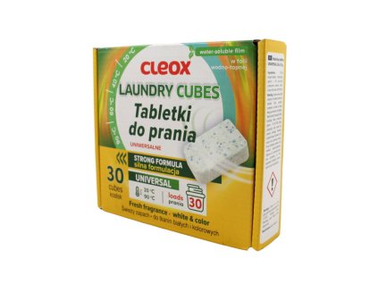 CLEOX tablety na pranie univerzálne 30ks