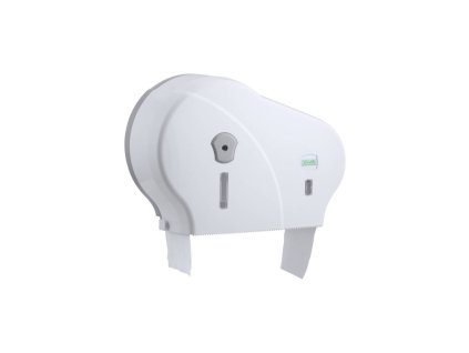 Dvojitý zásobník toaletného papiera JUMBO - MINI biely