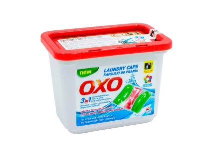 OXO gelové kapsule na pranie na bielu bielizeň 20ks