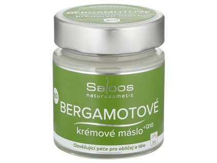 Bio bergamotové krémové maslo + Q10, 110 ml
