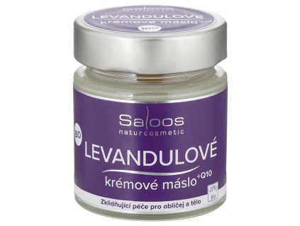 Bio levanduľové krémové maslo + Q10, 110 ml