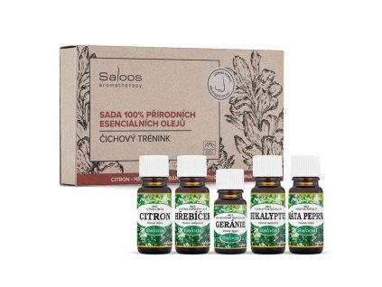Čuchový tréning - sada 100% prírodných éterických olejov