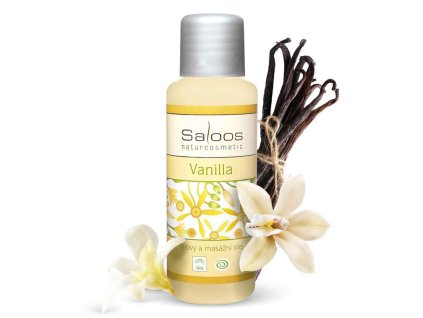 Pleťový a telový masážny olej Vanilla, 50 ml