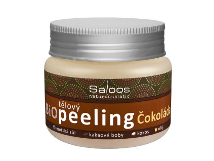 BIO telový peeling Čokoláda, 140 ml