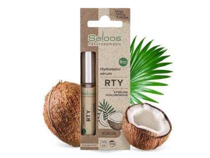 Bio Hydratačné sérum na pery - Kokos, 7 ml