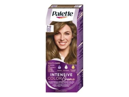 Palette Intensive Color Creme farba na vlasy 50ml 7-0 (N6) Stredne plavá