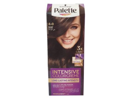 Palette Intensive Color Creme farba na vlasy 50ml 4-0 (N3) Stredne hnedá
