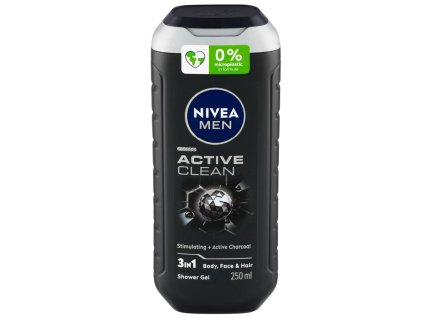 Nivea pánsky sprchový gél 250ml Active Clean