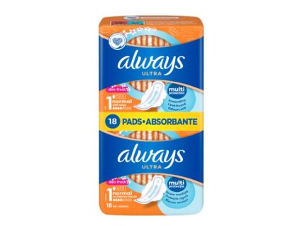 Always DUO Ultra Normal plus dámske vložky 18ks