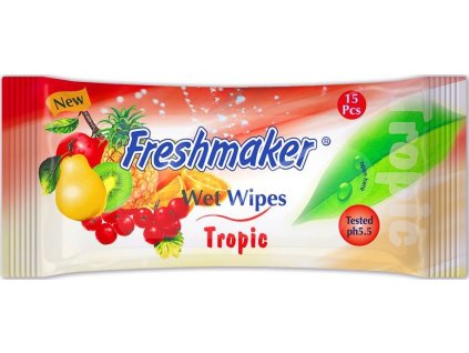 Freshmaker vlhčené obrúsky 15ks Fruit