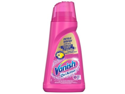 Vanish Oxi Action Pink tekutý odstraňovač škvŕn 1l