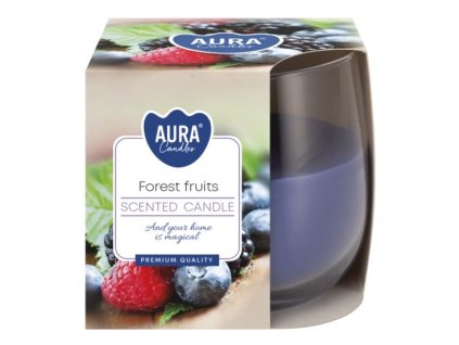 Aura Bispol Forest Fruits vonná sviečka 130g