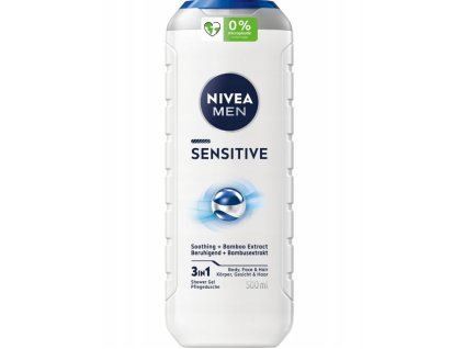 Nivea Men Sensitive sprchový gél 500ml