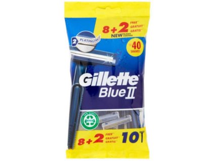 Gillette Blue 2 (Blue2) holiaci strojček 10ks v sáčku