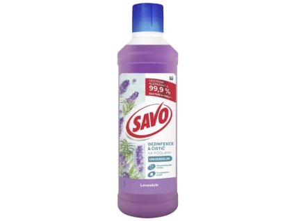 Savo na podlahy bez chlóru 1l levanduľa