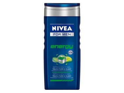 Nivea pánsky sprchový gél 250ml Energy