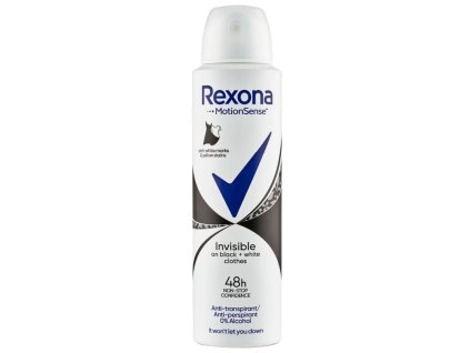 Rexona Black&White Invisible deospray 150ml